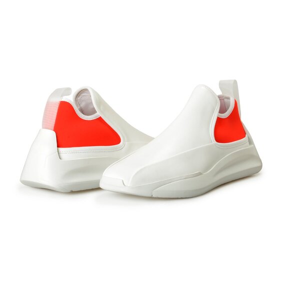 Scuderia Ferrari Fluid White Leather \